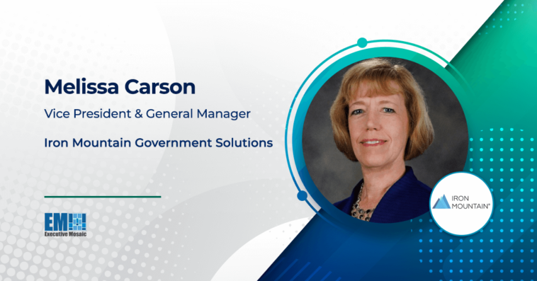 Iron Mountain Government Solutions' Melissa Carson on Cloud-Based Intelligent Document Processing Tools