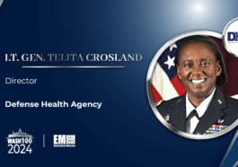 DHA Director Lt. Gen. Telita Crosland Earns 2nd Wash100 Award for Advancing MHS Modernization Efforts & Fostering Partnerships