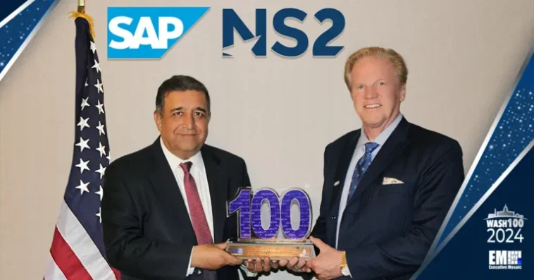 Harish Luthra of SAP NS2 Receives 2024 Wash100 Award