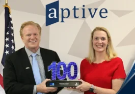 Aptive Resources’ Rachele Cooper Accepts 2024 Wash100 Award