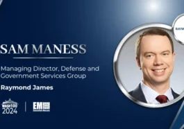 Raymond James’ Sam Maness Makes 2024 Wash100 List Amid Private Equity Firms’ Growing GovCon Presence