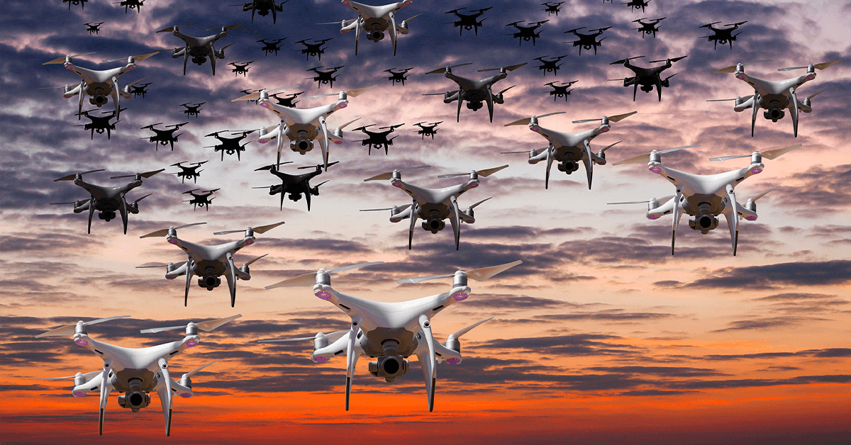 Red Cat, Sentien Robotics Partner to Enable Multidomain Drone Swarming Operations