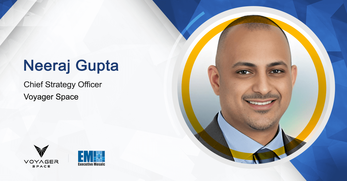 Neeraj Gupta Appointed Voyager Space Chief Strategy Officer - Vimarsana News
