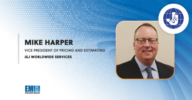 J&J Worldwide Services Promotes Mike Harper to Pricing & Estimating VP