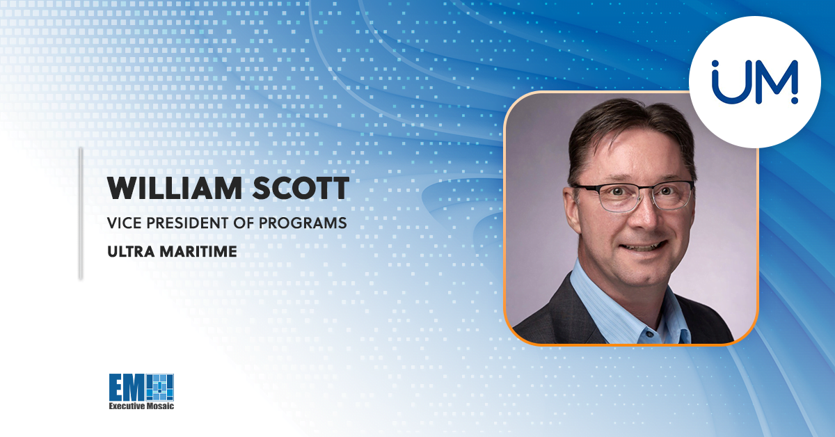William Scott Assumes VP Post at Ultra Maritime - Vimarsana News