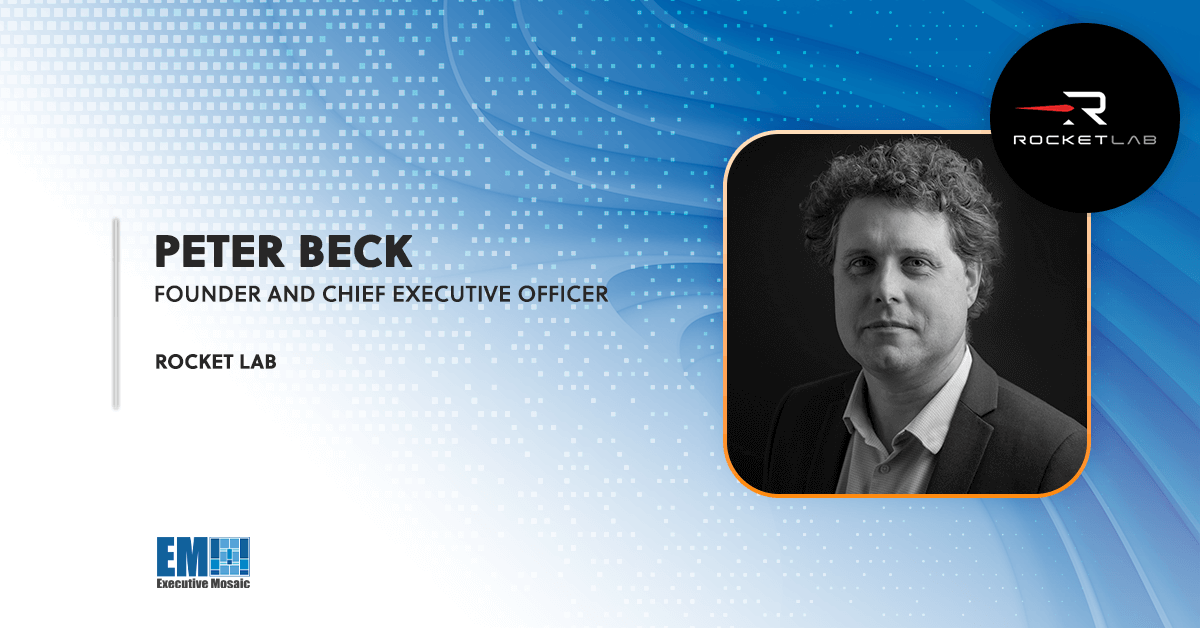 Rocket Lab Awarded Space Force Task Order for Space Test Program-S30 Mission; Peter Beck Quoted - Vimarsana News