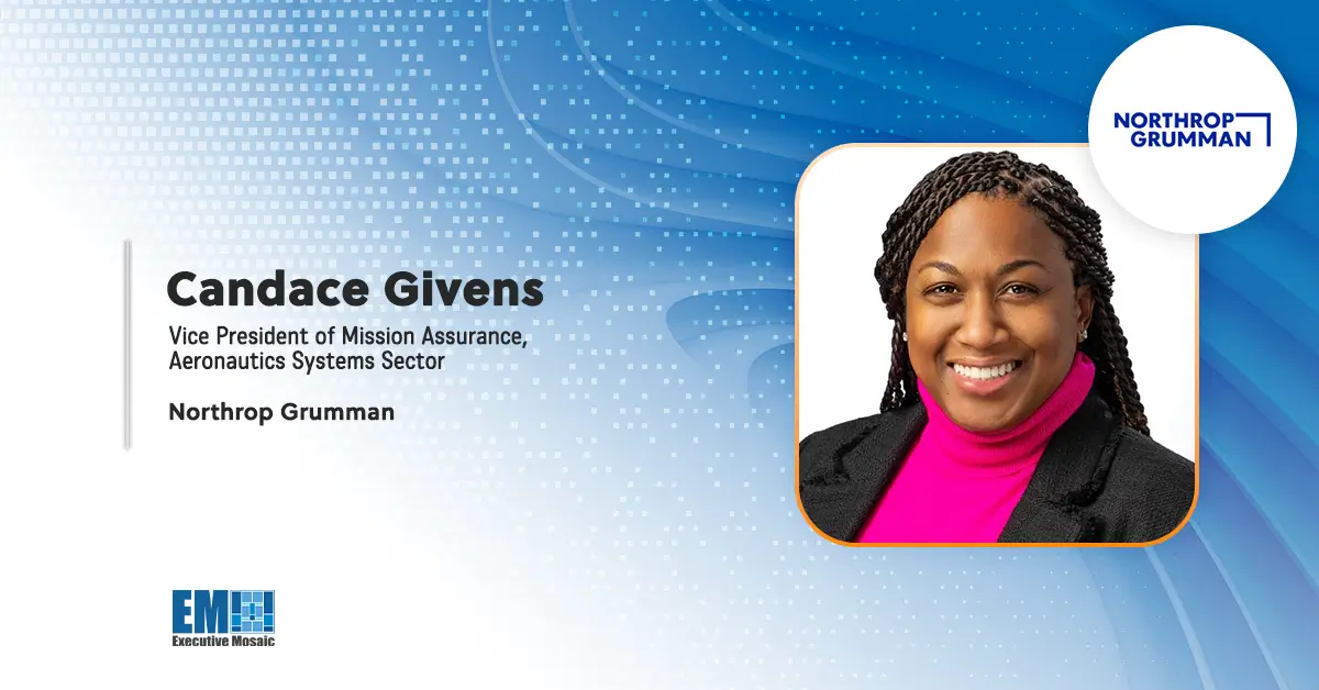 Candace Givens Promoted to Vice President Role at Northrop Grumman’s Aeronautics Systems Sector
