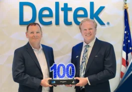 Deltek SVP & GovCon Expert Kevin Plexico Accepts 2024 Wash100 Award - top government contractors - best government contracting event