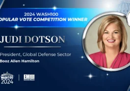 Booz Allen’s Judi Dotson Wins 2024 Wash100 Popular Vote Contest in Record-Breaking Run - top government contractors - best government contracting event