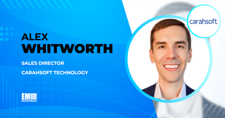 Interos to Offer Supply Chain Tech to Federal Agencies Under GSA Contract; Carahsoft's Alex Whitworth Quoted - top government contractors - best government contracting event