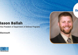 Jason Ballah Joins Electrosoft as VP of DOD Programs - top government contractors - best government contracting event