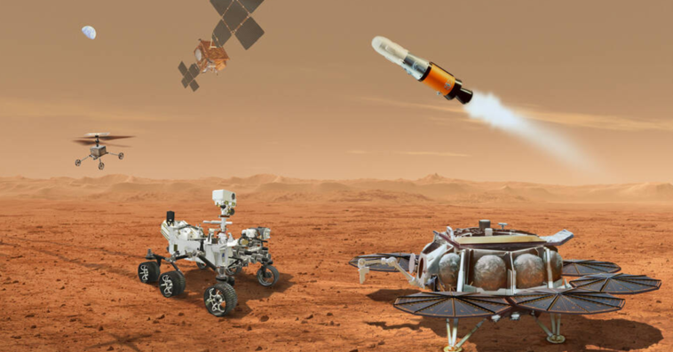 NASA Selects 10 Studies to Provide Alternative Ways to Return Mars Sample - top government contractors - best government contracting event