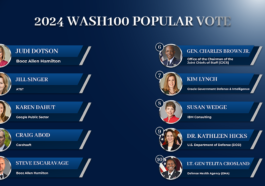 The 2024 Wash100 popular vote contest top 10 winners.