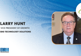 Larry Hunt Appointed as Growth VP at SBG Technology Solutions - top government contractors - best government contracting event