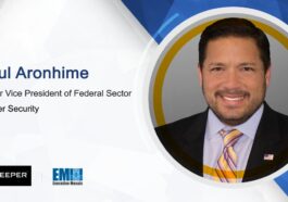 Paul Aronhime Appointed Federal Sector SVP at Keeper Security - top government contractors - best government contracting event