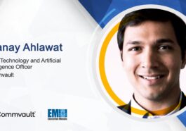 Pranay Ahlawat Joins Commvault as Chief Technology and Artificial Intelligence Officer - top government contractors - best government contracting event