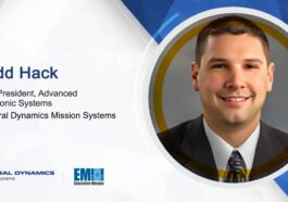 Todd Hack Promoted to Advanced Electronic Systems VP at General Dynamics Mission Systems - top government contractors - best government contracting event
