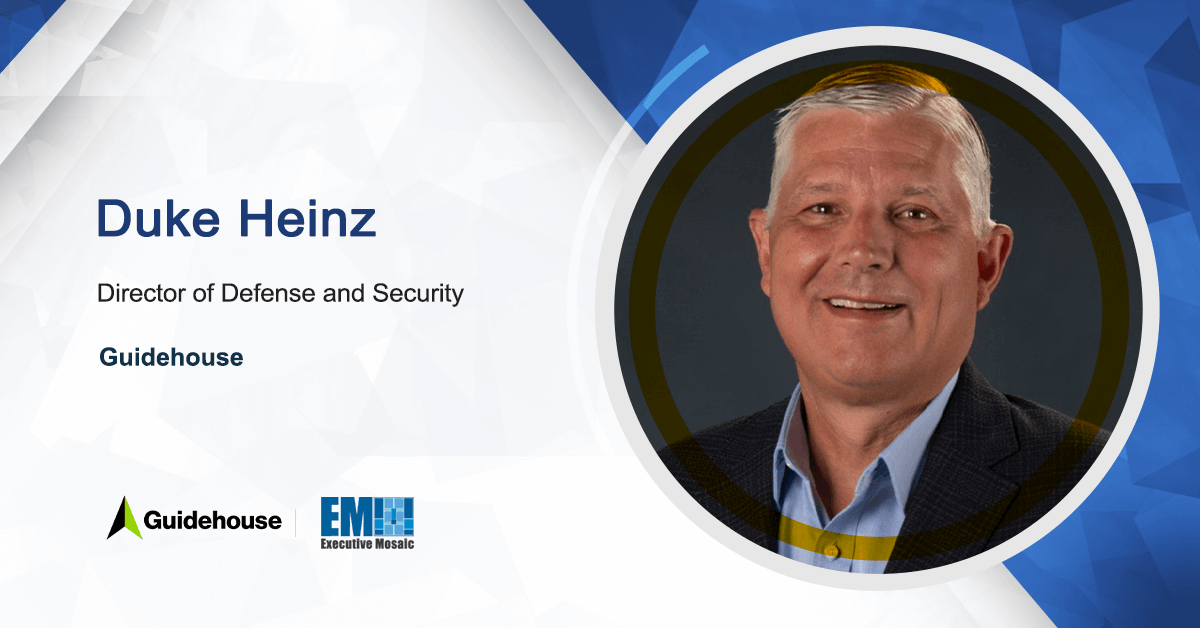 Duke Heinz Joins Guidehouse as Defense and Security Director