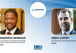 Boeing Names Markeeva Morgan, Greg Coffey to VP, Program Management Roles - top government contractors - best government contracting event